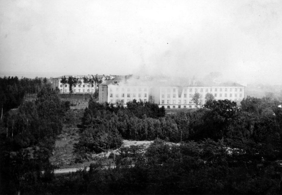 Kyjevské dětské sanatorium, východiště útoku Čechoslováků na město.